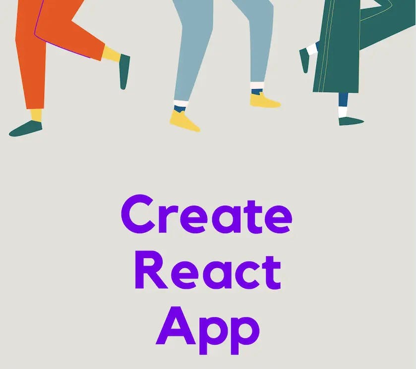 The logo of my blog, named 'Create React App'